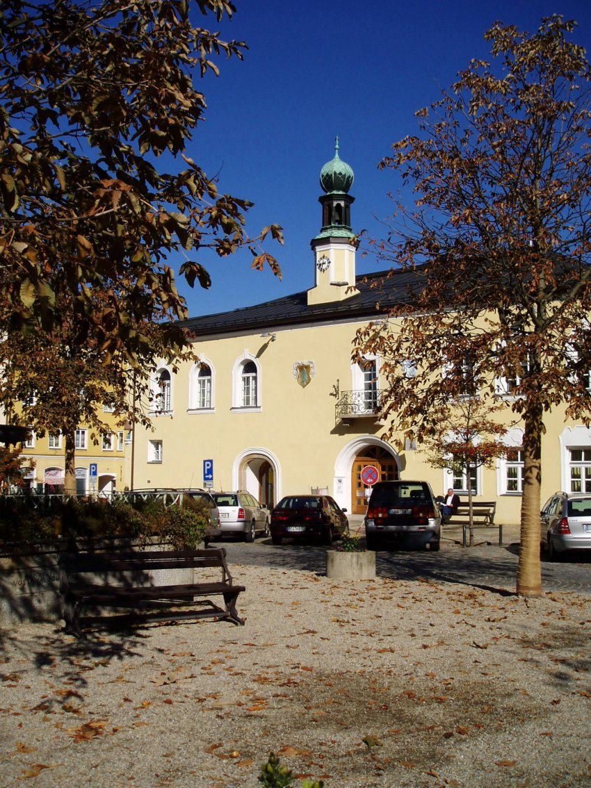 Pfahl-Infostelle im "Alten Rathaus" in Viechtach